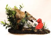 Wolf & Rabbit by Melissa Eckley-Murphy