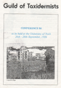 Conference Leaflet 1986