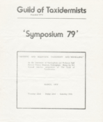 Symposium Programme 1979