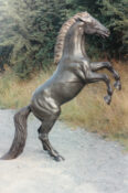 Horse Sculpture by Mike Gadd